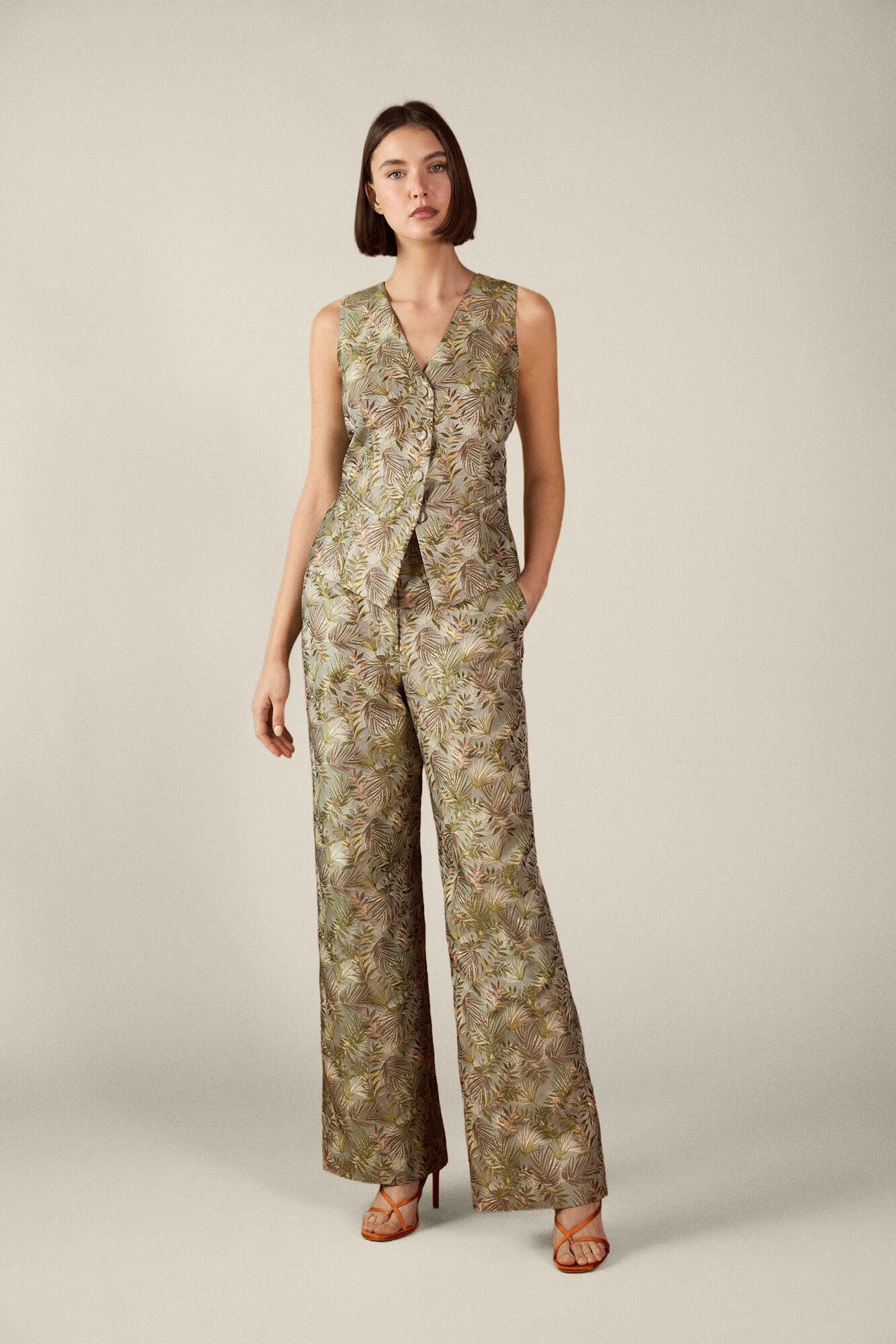 TFP by Tamara Falc&oacute; Jacquard trousers