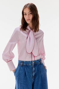TFP by Tamara Falcó Striped shirt with bow or tie