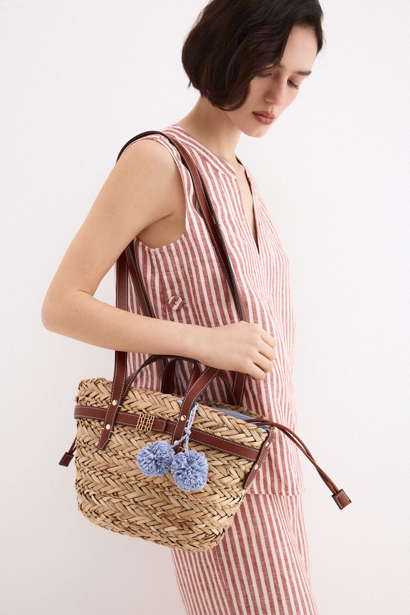 Pedro del Hierro Mini basket bag