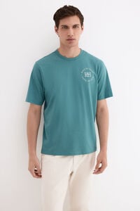 Pedro del Hierro Printed logo T-shirt
