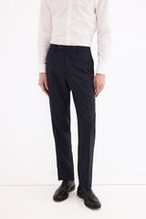 Pedro del Hierro Tailored trousers Blue