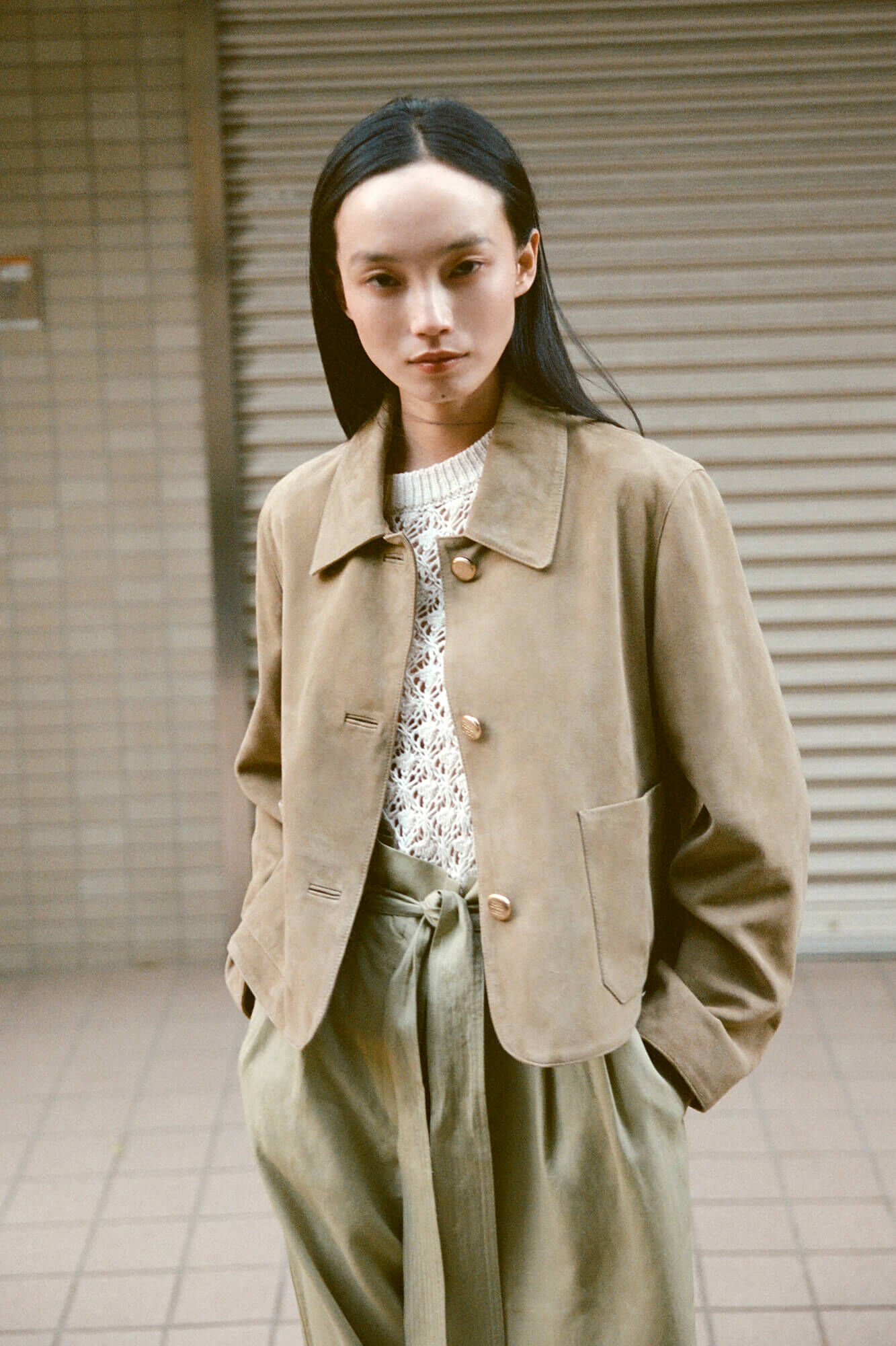 Pedro del Hierro Suede jacket