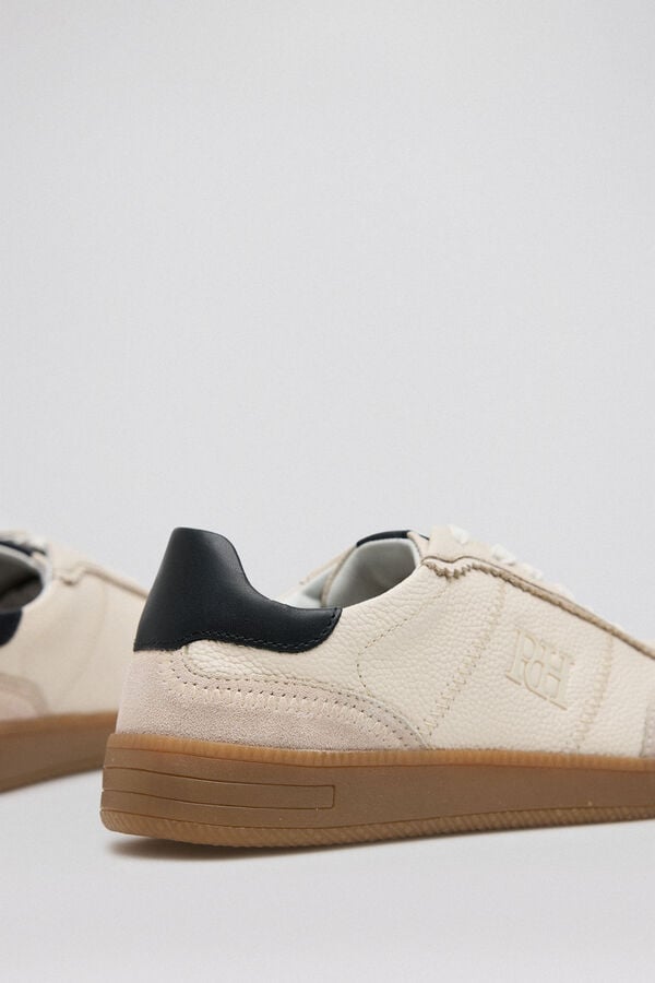 Pedro del Hierro Sneaker beige logo Crudo