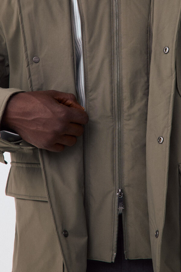 Pedro del Hierro Three-pocket jacket Green