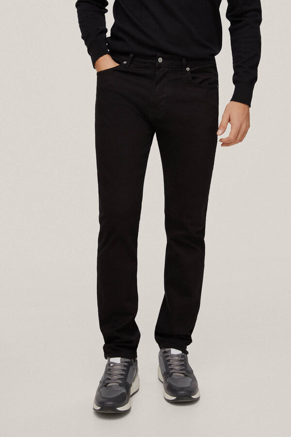 Pedro del Hierro Regular business jeans Black