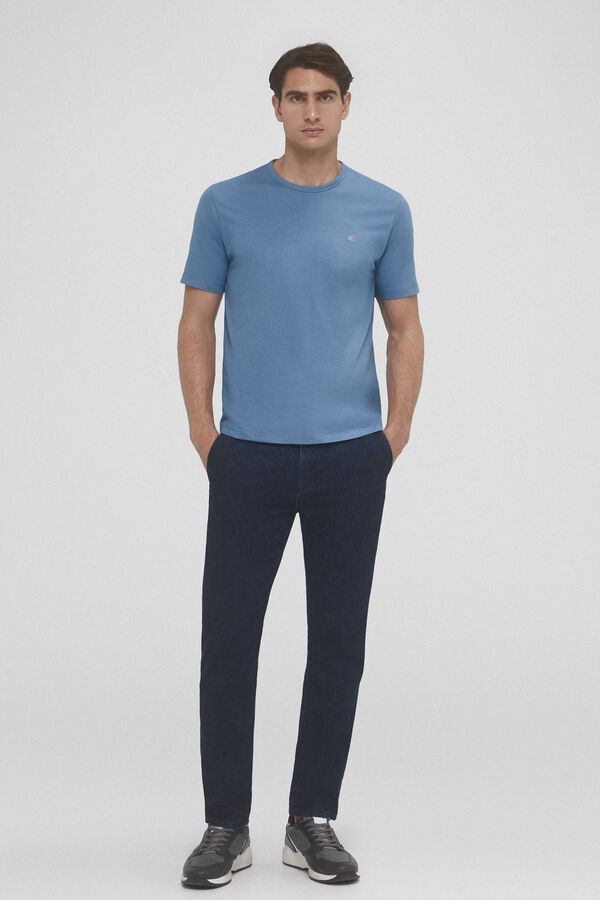 Pedro del Hierro basic shirt Blue