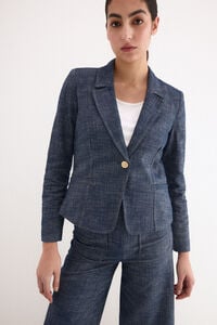 Pedro del Hierro Denim cropped blazer