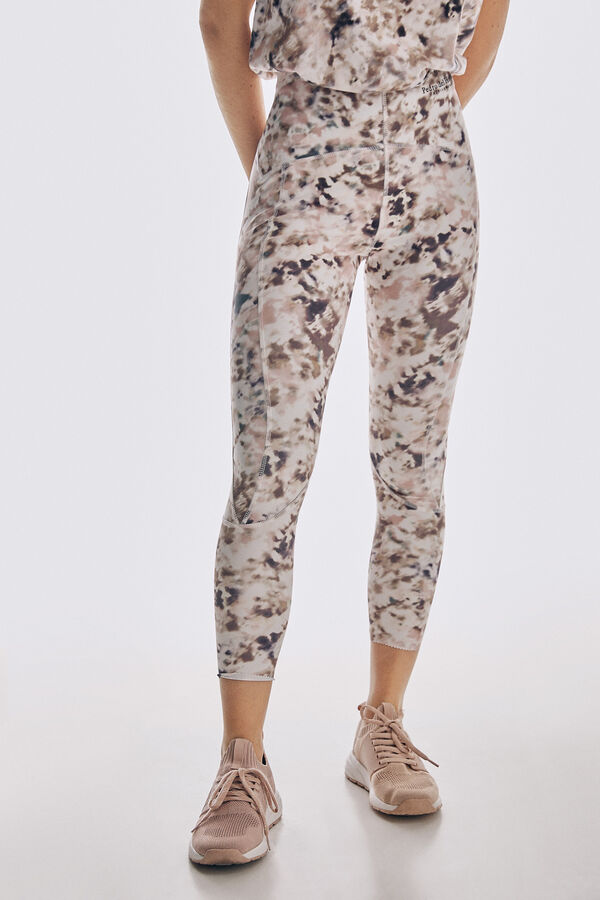Pedro del Hierro Printed high waist compression leggings Several