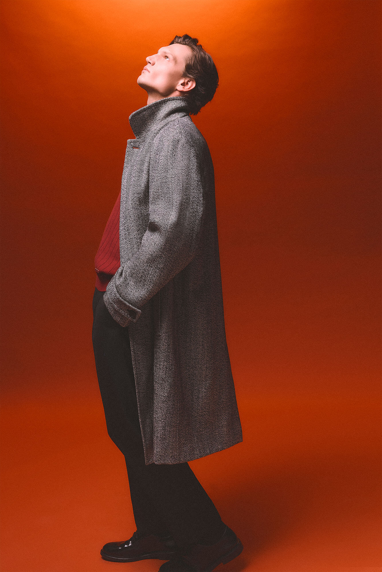 Pedro del Hierro Pleated trousers going out