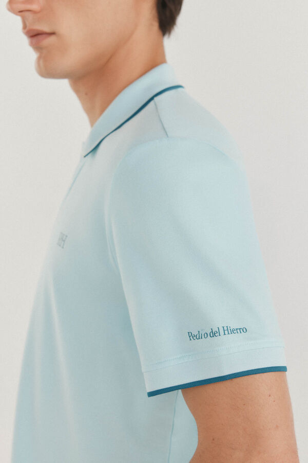 Pedro del Hierro Plain golf polo Green