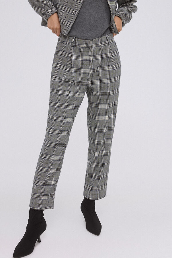 Pedro del Hierro Checkered suit pants 