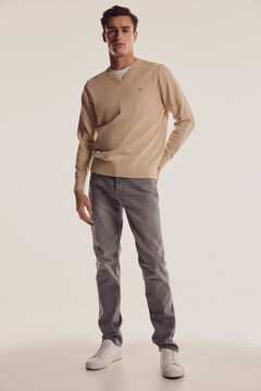 Pedro del Hierro Slim fit premium flex jeans Grey