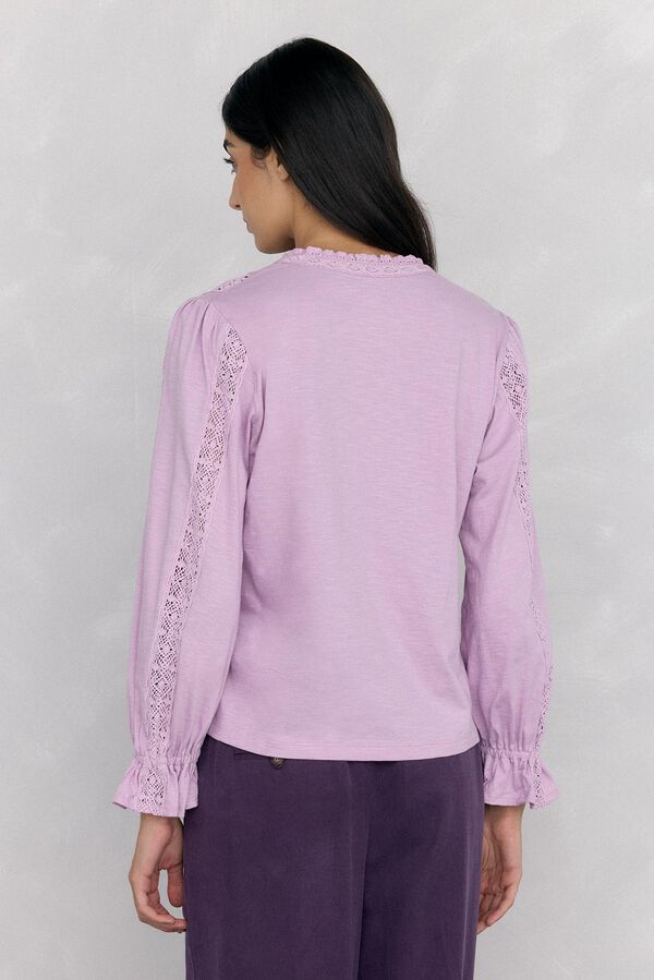 Pedro del Hierro Camiseta com laço Marrom