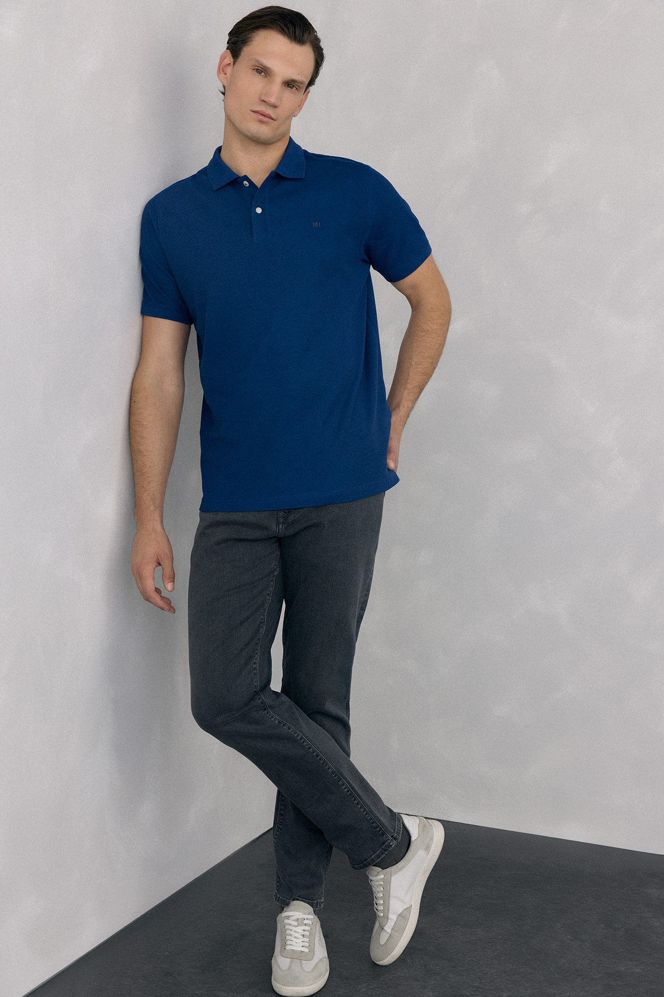 Pedro del Hierro Basic piqu&eacute; polo shirt