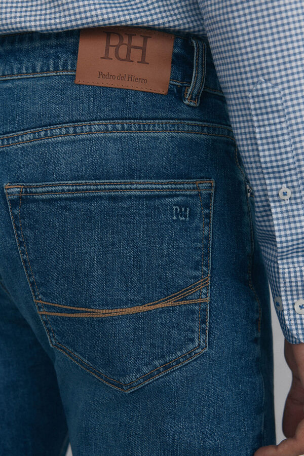 Pedro del Hierro Slim fit Premium Flex jeans Blue