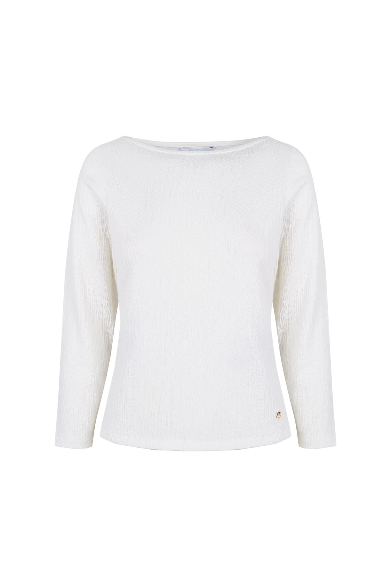 Pedro del Hierro Crinkled boat neck top
