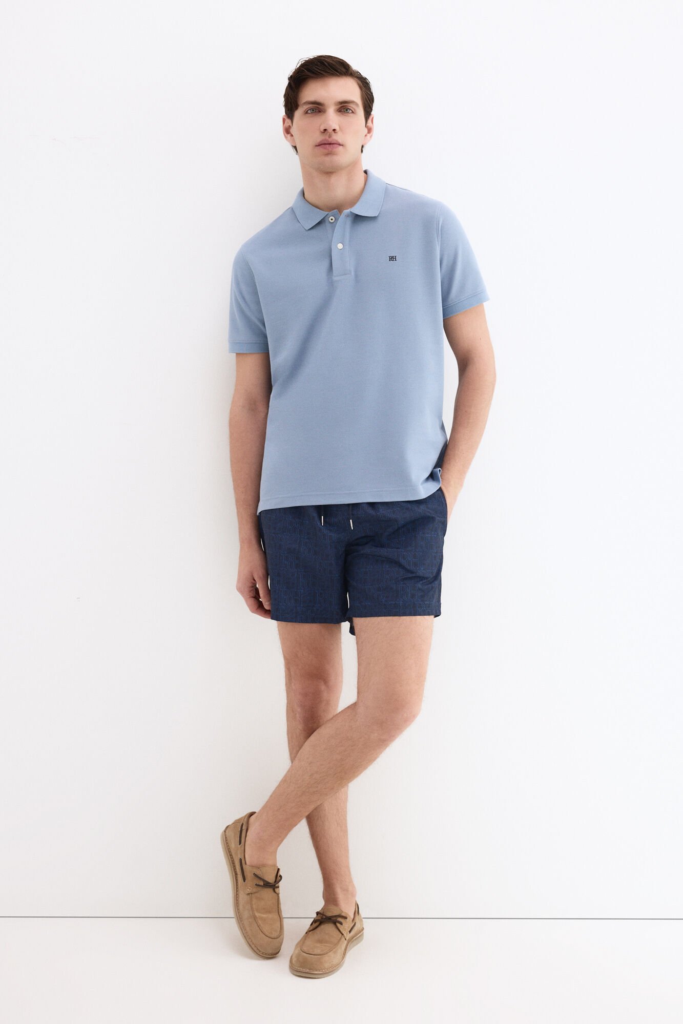 Pedro del Hierro Ba&ntilde;ador estampado logos