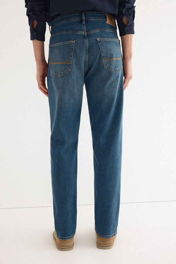 Pedro del Hierro Premium flex lightweight regular fit jeans Blue