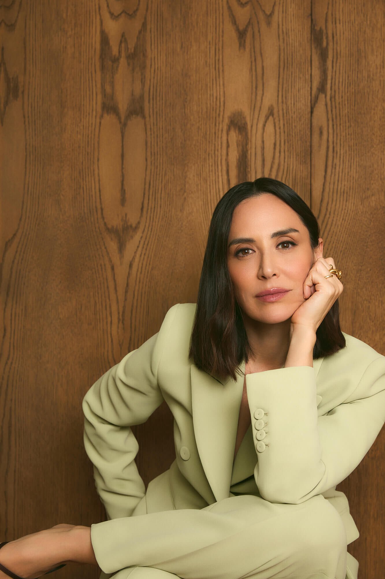 TFP by Tamara Falc&oacute; Double-breasted blazer