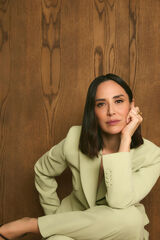 TFP by Tamara Falc&oacute; Double-breasted blazer Green