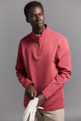 Pedro del Hierro Golf zip-up zip fastening Red