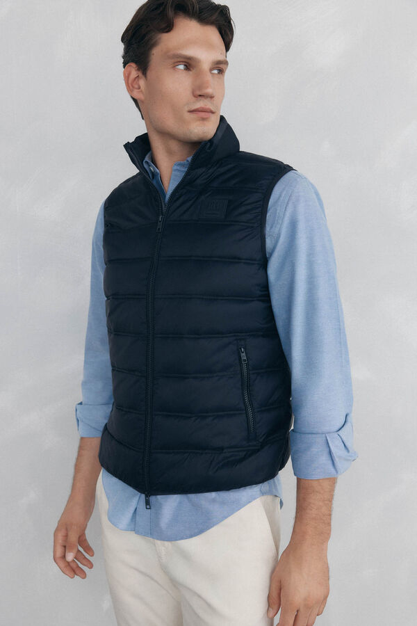 Pedro del Hierro Ultralight gilet  Blue
