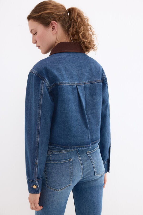 Pedro del Hierro Denim jacket Blue