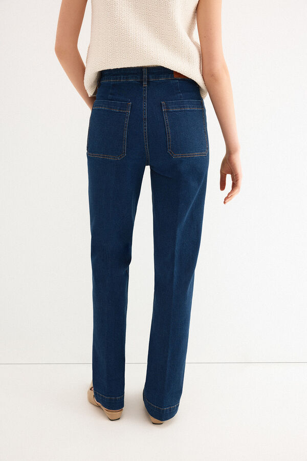 Pedro del Hierro Stovepipe jeans Blue