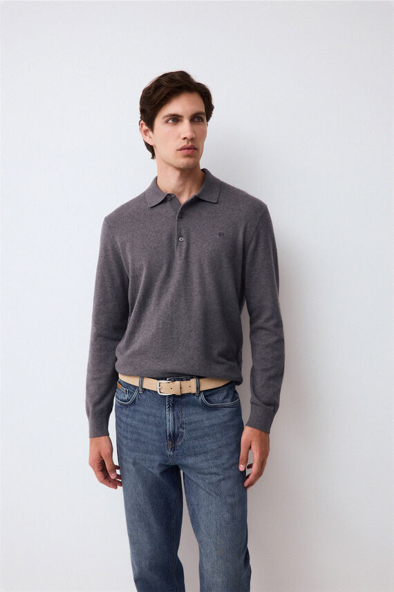 Jersey punto premium algodón seda cashmere
