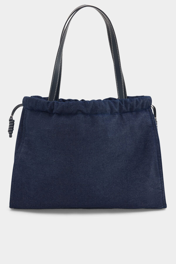 Pedro del Hierro Shopper denim Azul