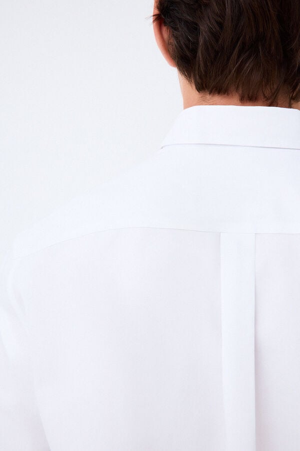 Pedro del Hierro Plain non-iron shirt White