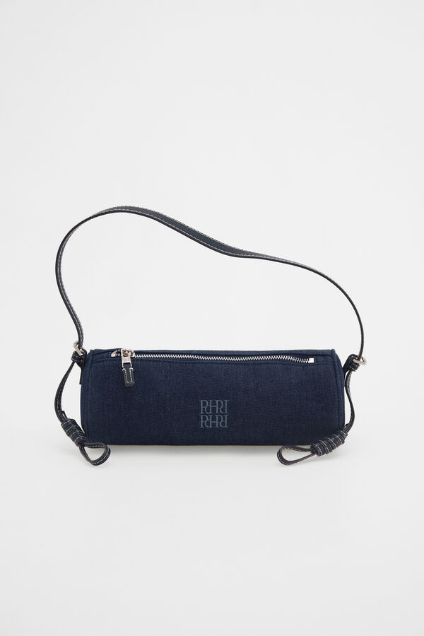 Pedro del Hierro Denim pouch bag Blue