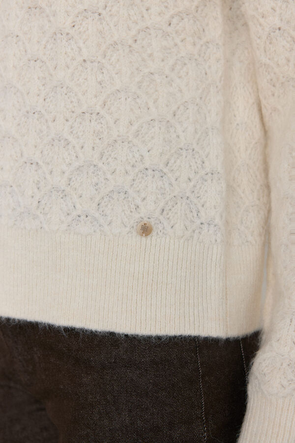 Pedro del Hierro Fantasy oversized sweater Ecru