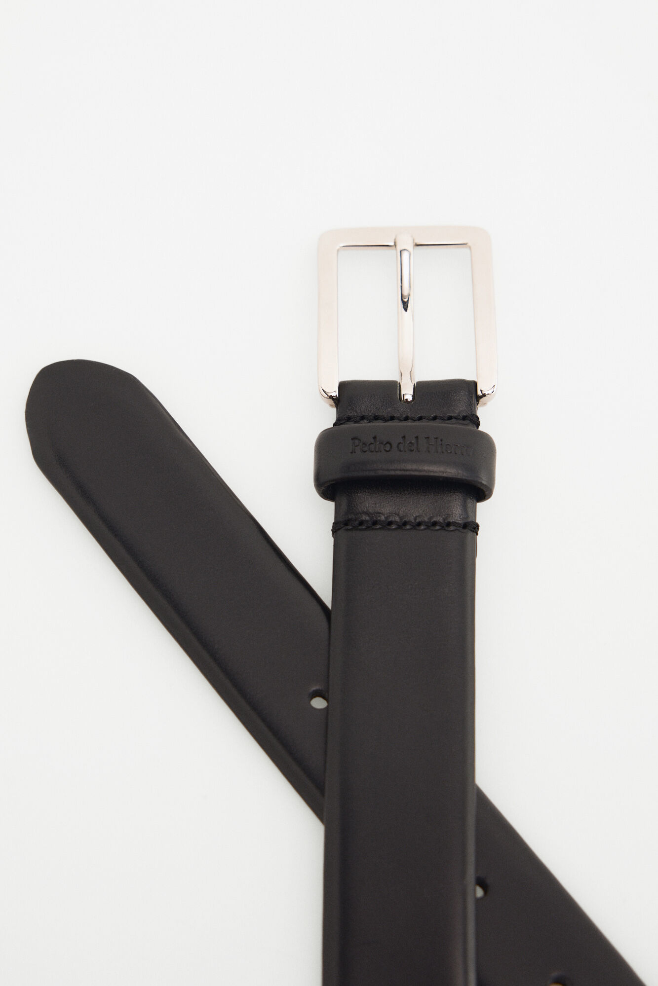 Pedro del Hierro leather dress belt