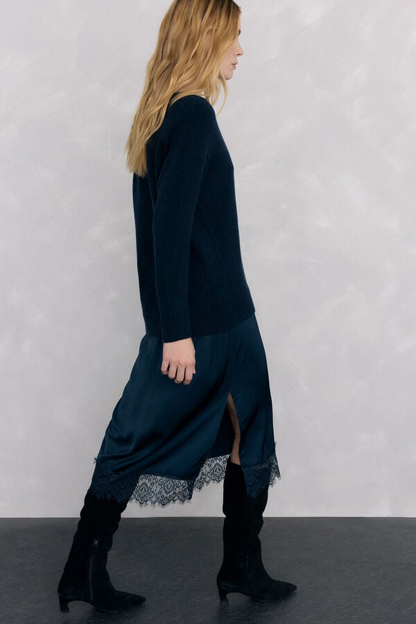 Pedro del Hierro Lingerie jersey-knit dress Blue