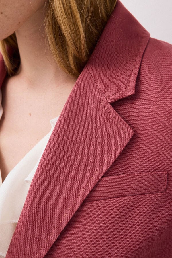Pedro del Hierro Fitted blazer Pink