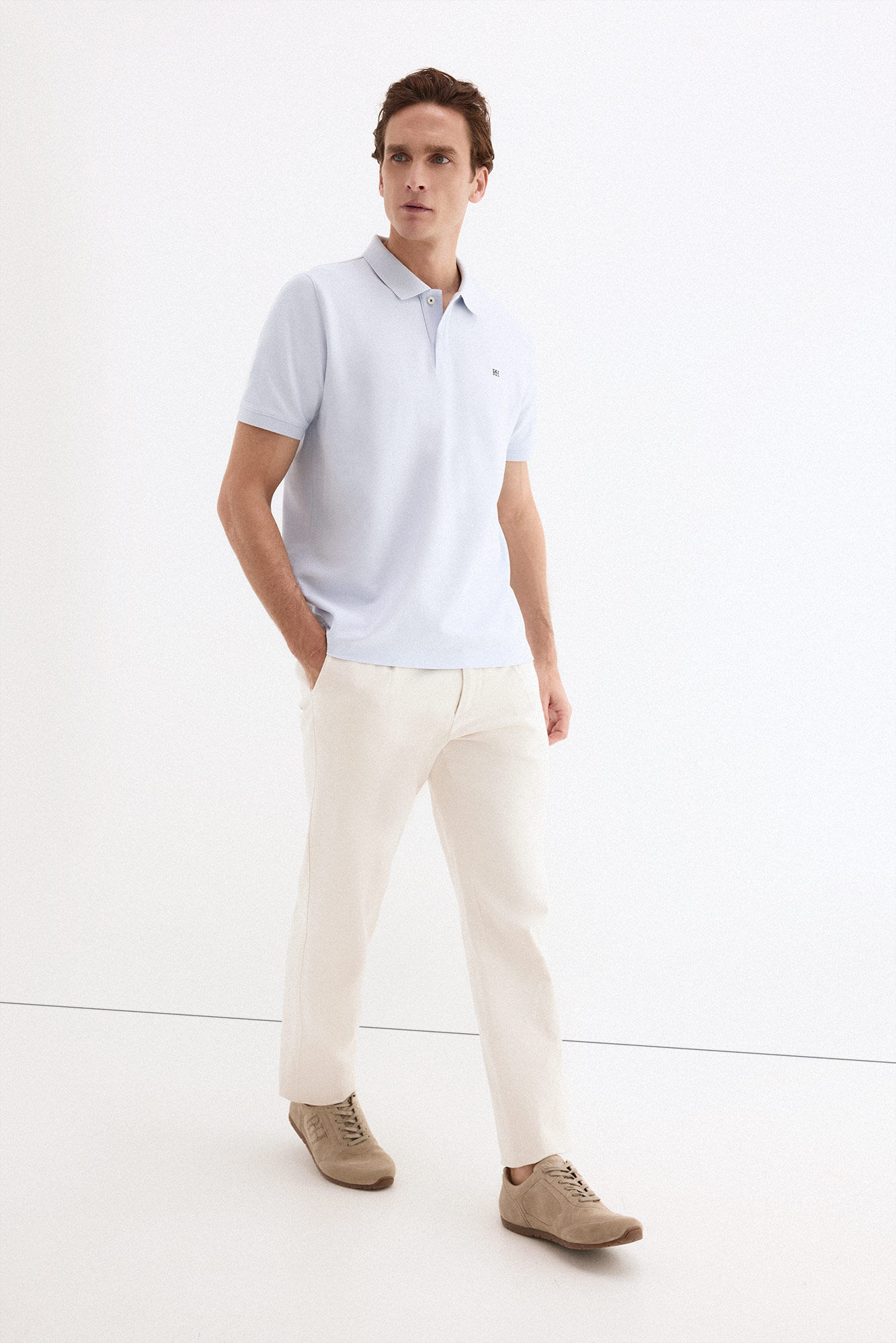 Pedro del Hierro Polo b&aacute;sico piqu&eacute;
