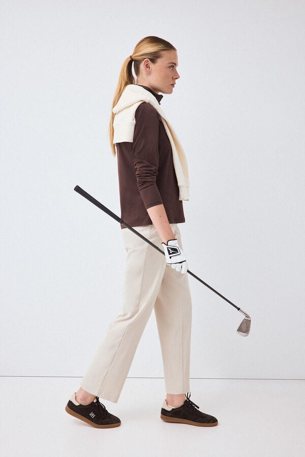 Pedro del Hierro Lightweight sweatshirt Brown