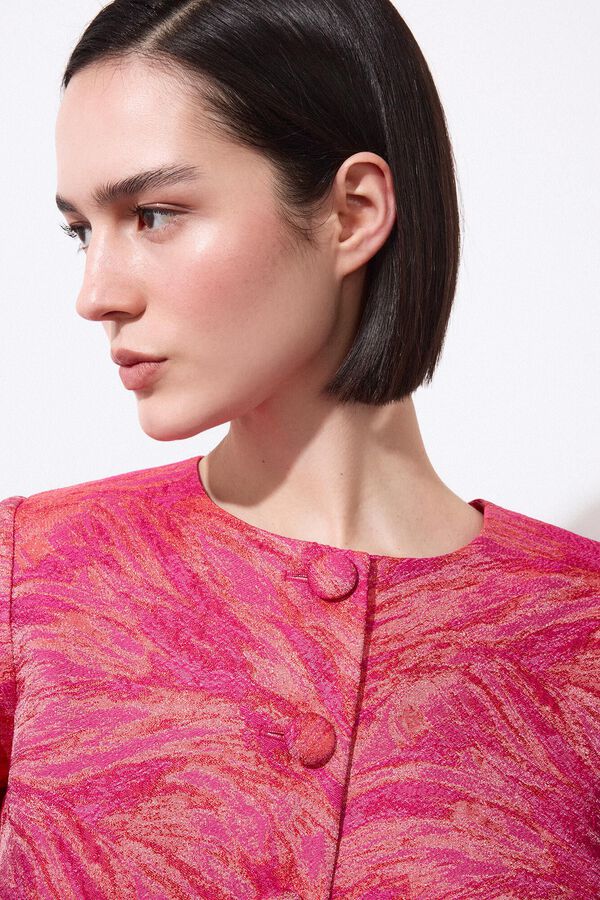 Pedro del Hierro Blazer dorada Rosa