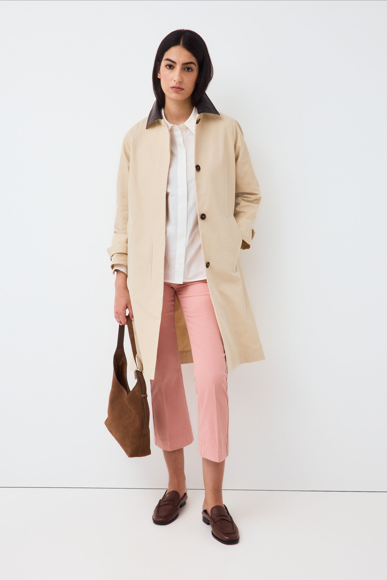 Pedro del Hierro Embroidered cropped flare jeans
