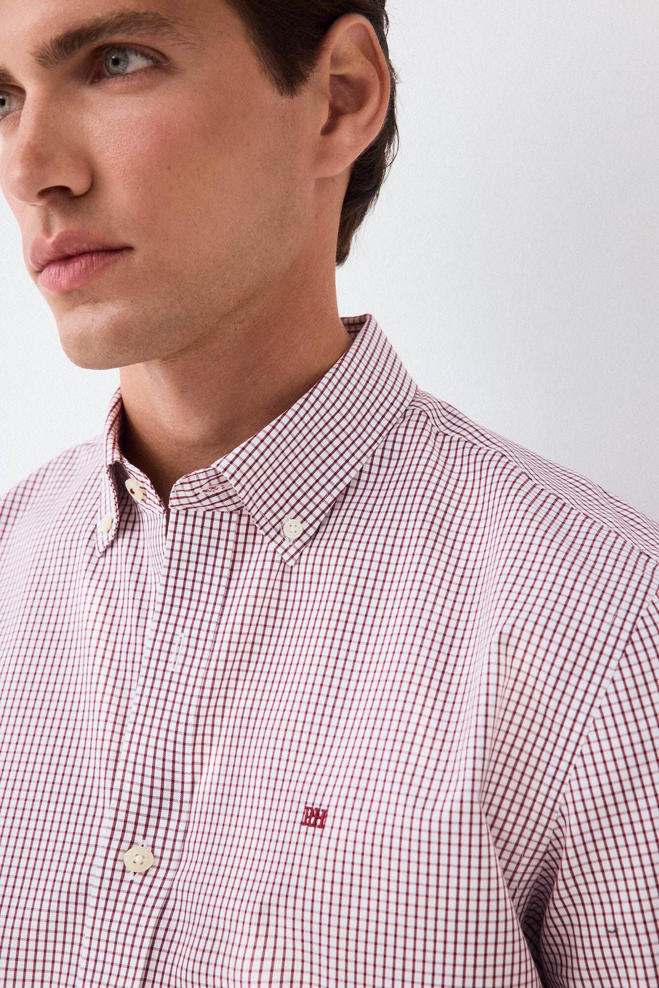 Pedro del Hierro Plaid shirt