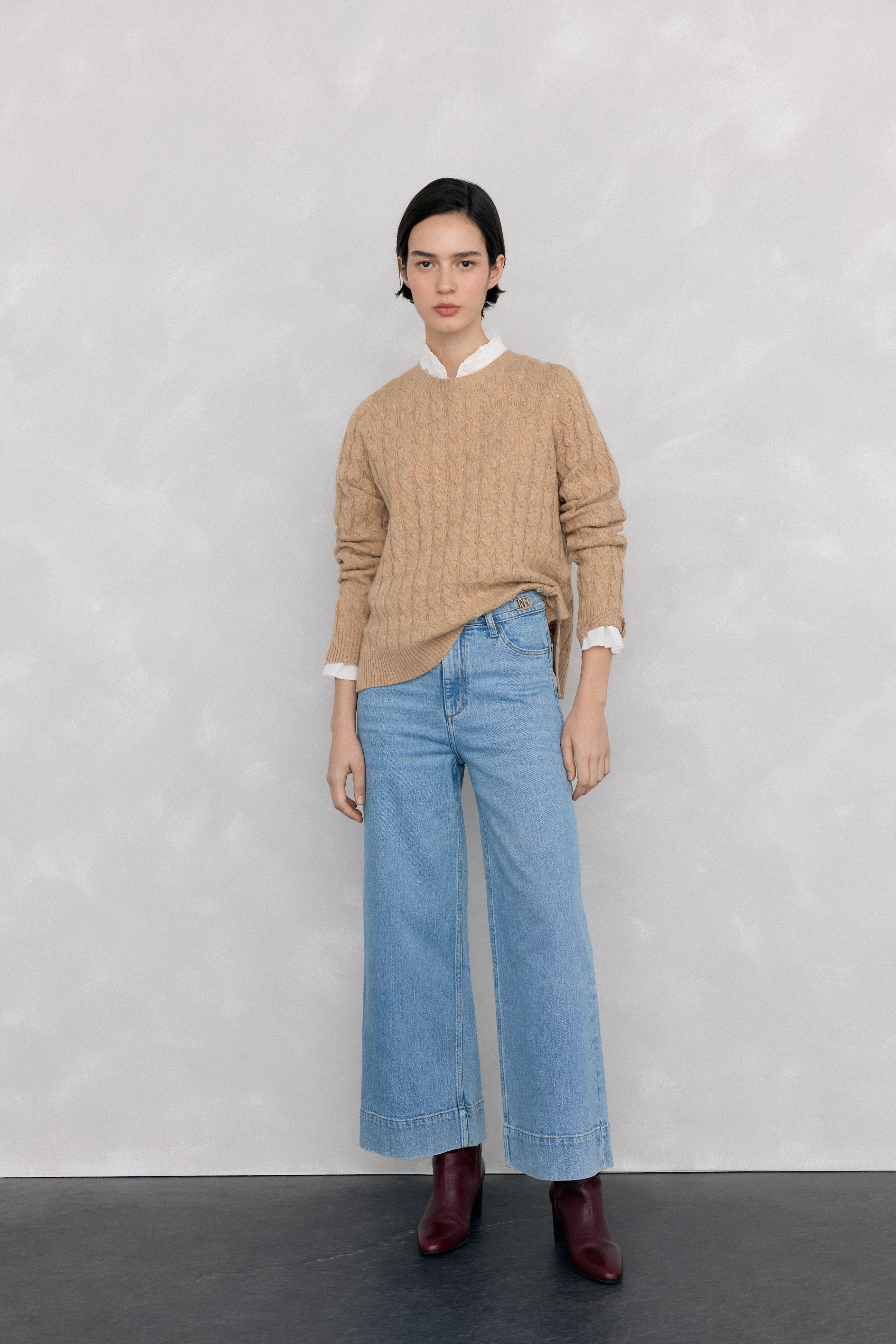 Pedro del Hierro Wide flare jeans