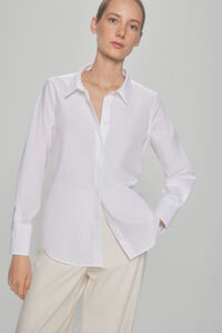 Pedro del Hierro Basic fitted shirt White