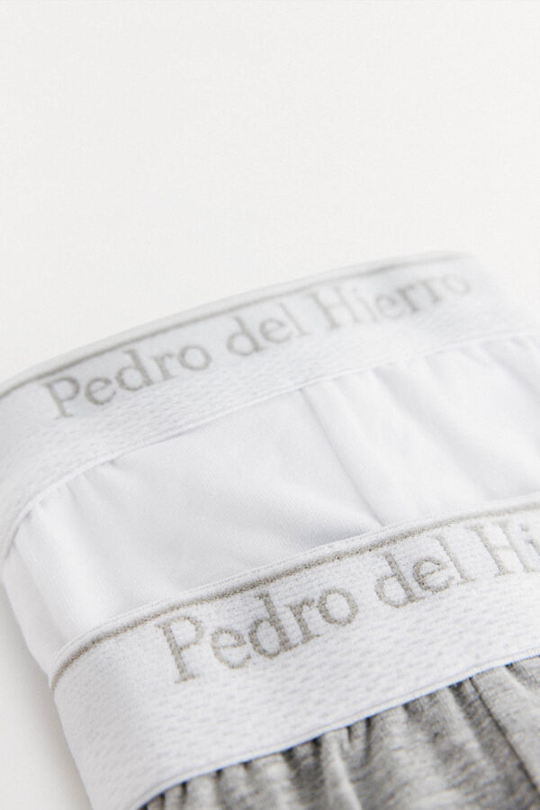 Pedro del Hierro Pack of 2 jersey-knit briefs White