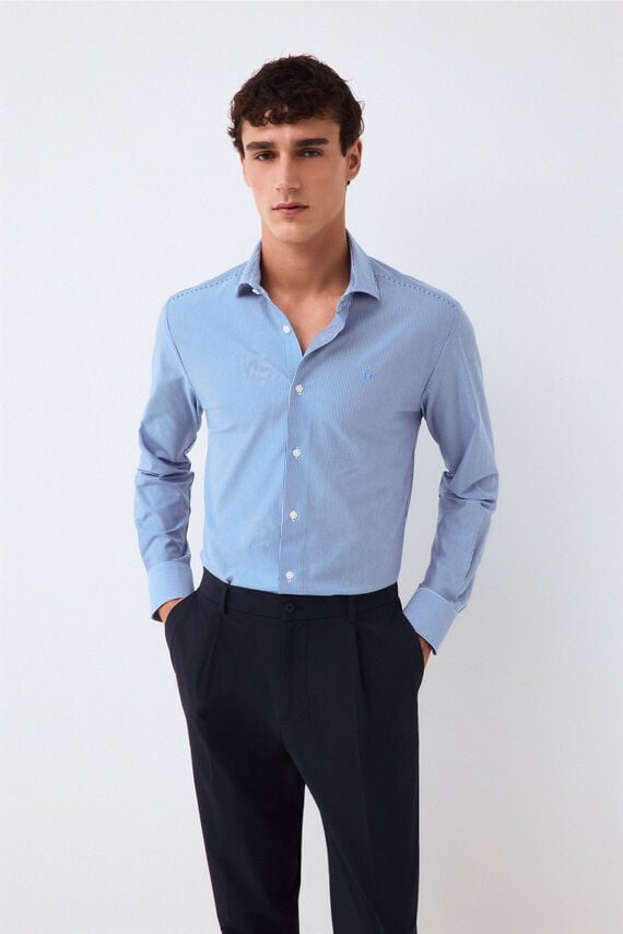 Camisa punto rayas