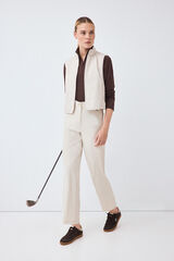 Pedro del Hierro Five-pocket trousers Ecru