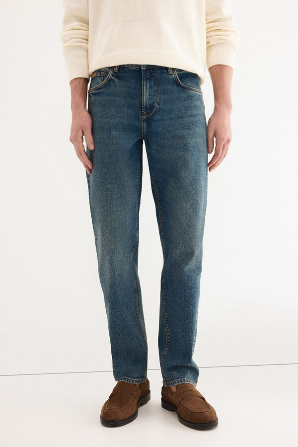 Pedro del Hierro Premium flex regular jeans Blue