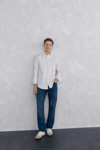 Pedro del Hierro Iconic candela striped Oxford shirt