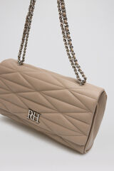 Pedro del Hierro Quilted leather bag Brown