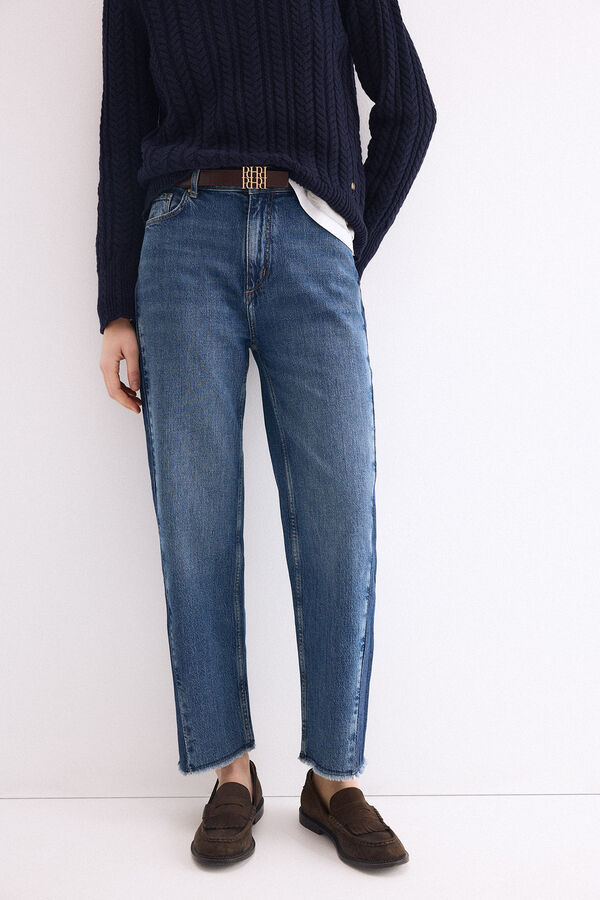 Pedro del Hierro Barrel balloon jeans Blue